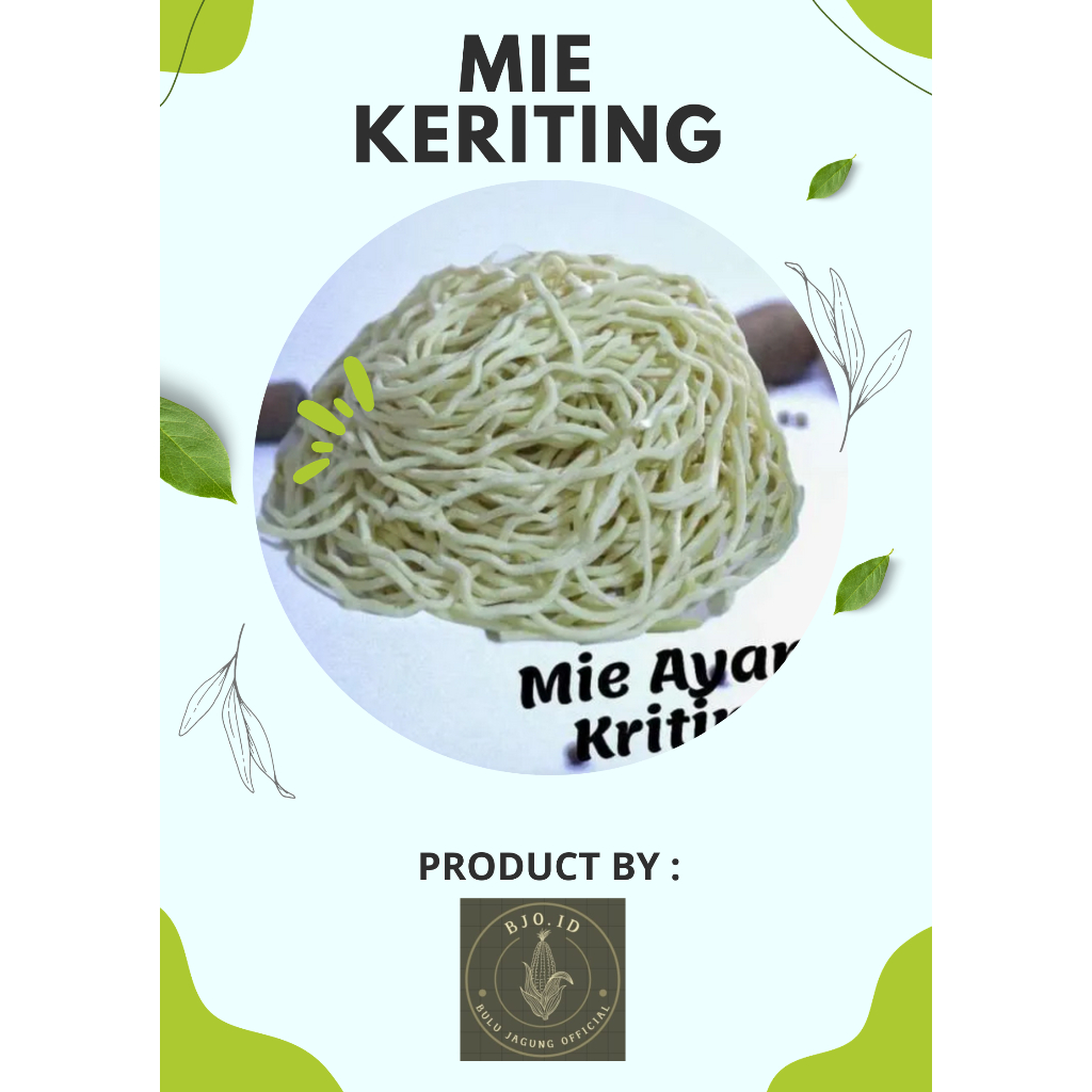

Mie Ayam Homemade Isi 12 Porsi Kemasan 1 Kg