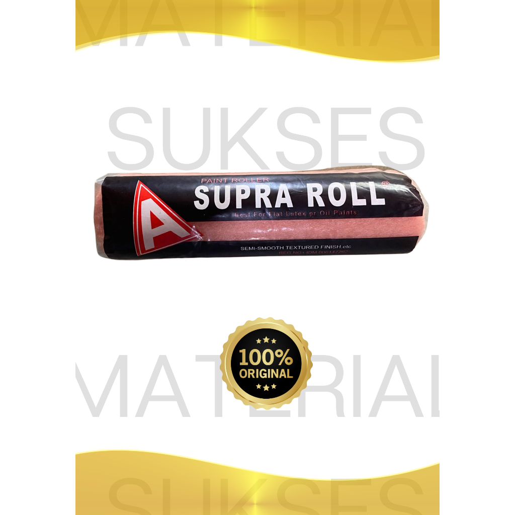 BULU ROL COPOT SUPRA ROLL 9INCH / REFILL BULU ROL SUPRA / CAT TEMBOK