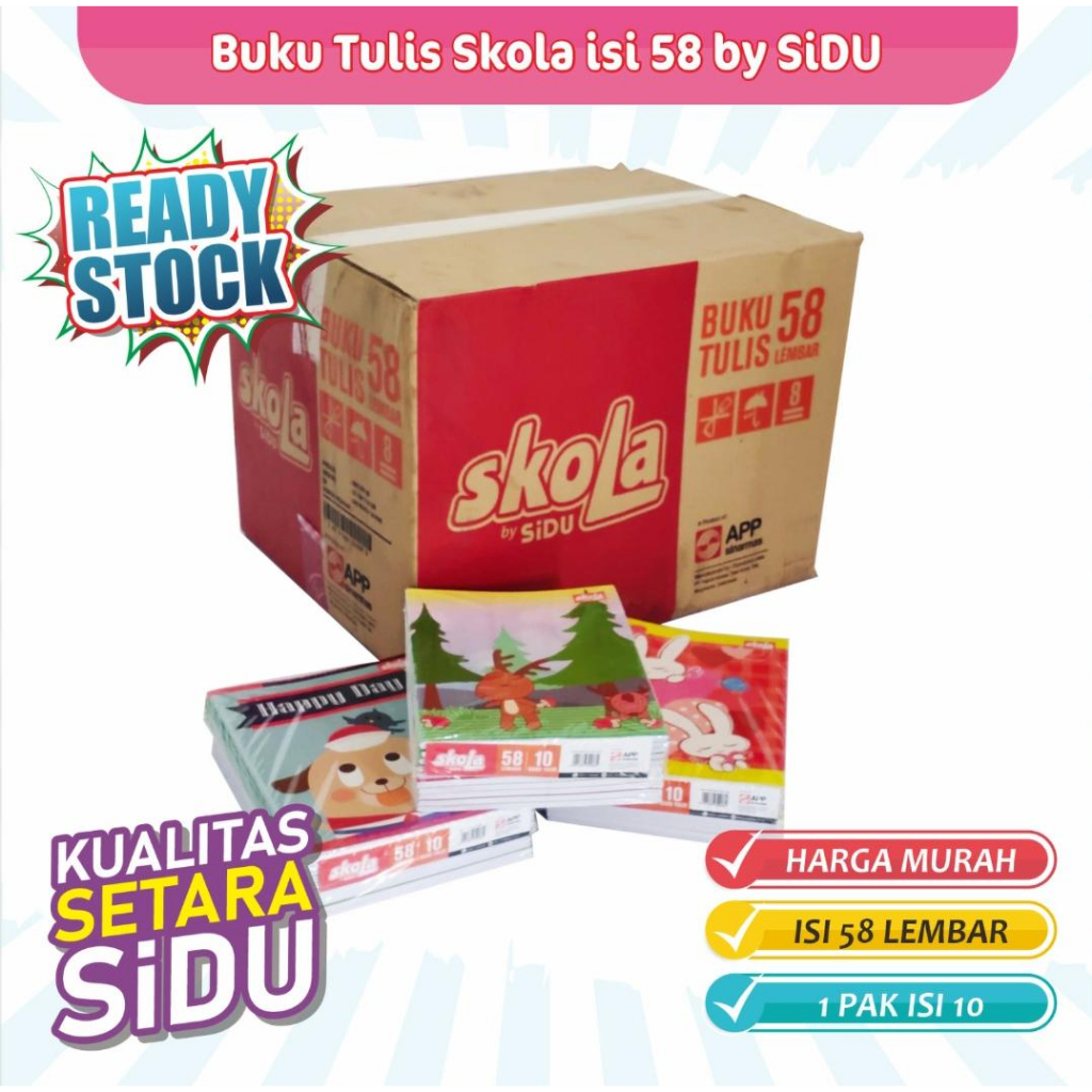 

buku tulis skola 58