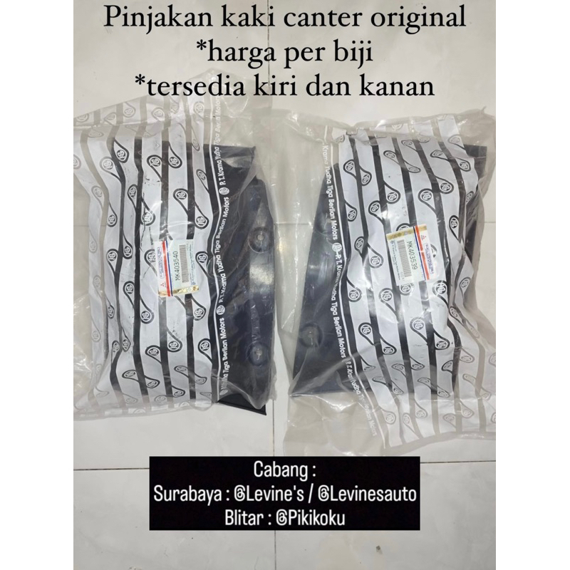 pinjakan kaki canter original / pijakan kaki canter original / pinjakan kaki canter kiri Mk403539 / 