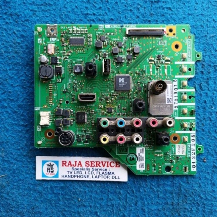 mb tv SHARP LC 24DC30M LC24DC30M mainboard board motherboard mesin modul module mobo
