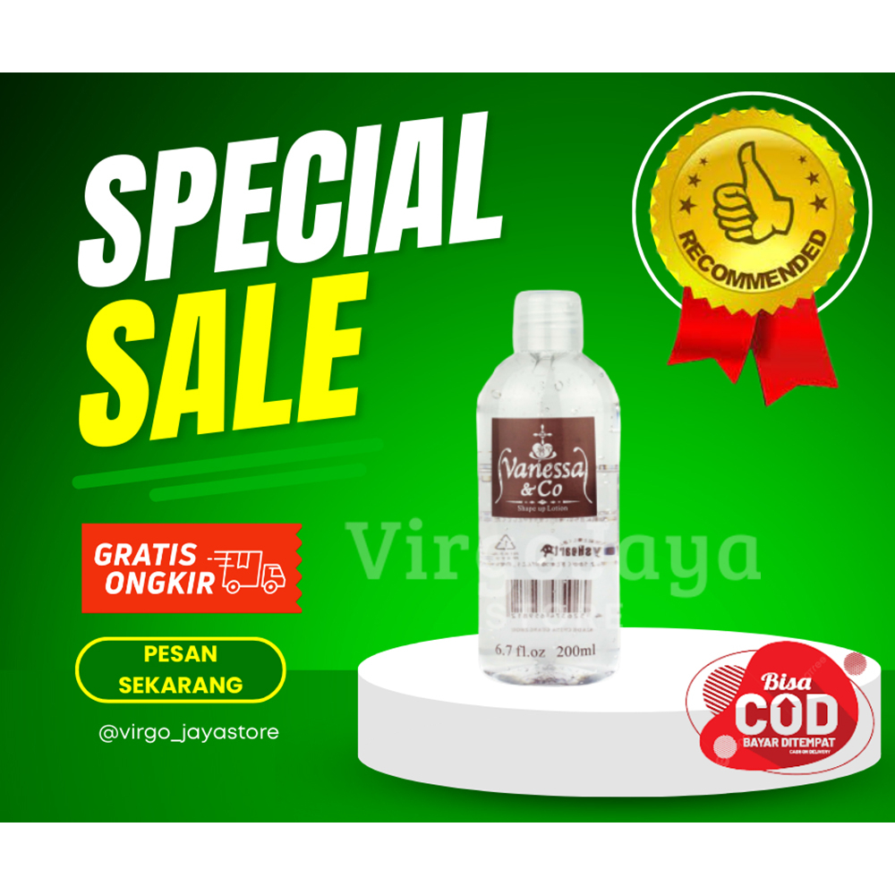 Vanessa & Co Lubricant 200 Ml Japan - Pelumas Pria Gel Lubricant