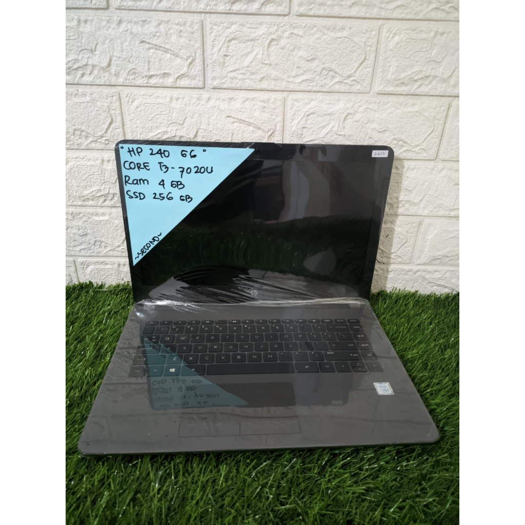 HP 240 G6 CORE I3-7020U RAM 4 GB SSD 256 GB 14 INCH (2623)