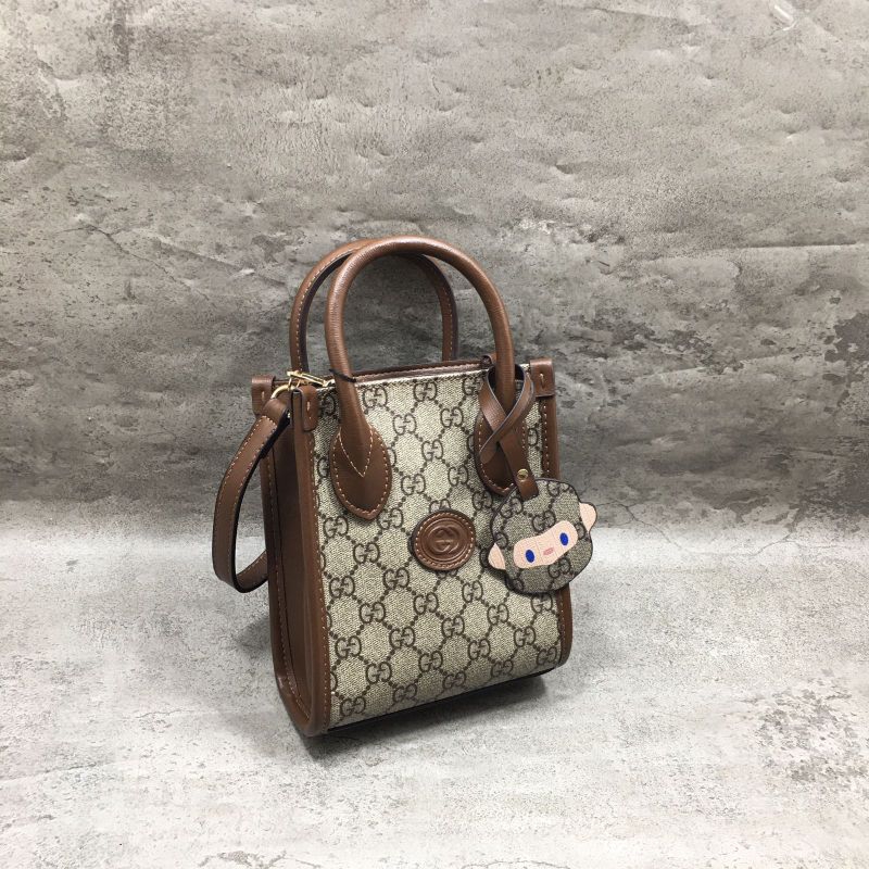 Guccii Mini Tote Bag With Interlocking