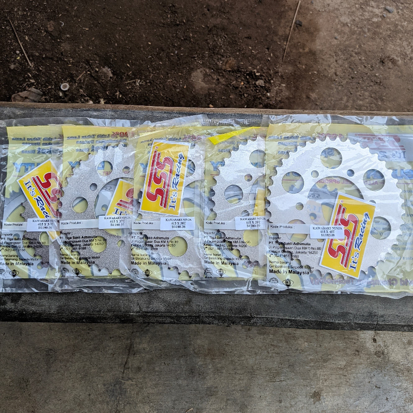 Sss Ninja Gear sss Gir sss belakang 415 Ninja s Ninja R Ninja RR Original sss