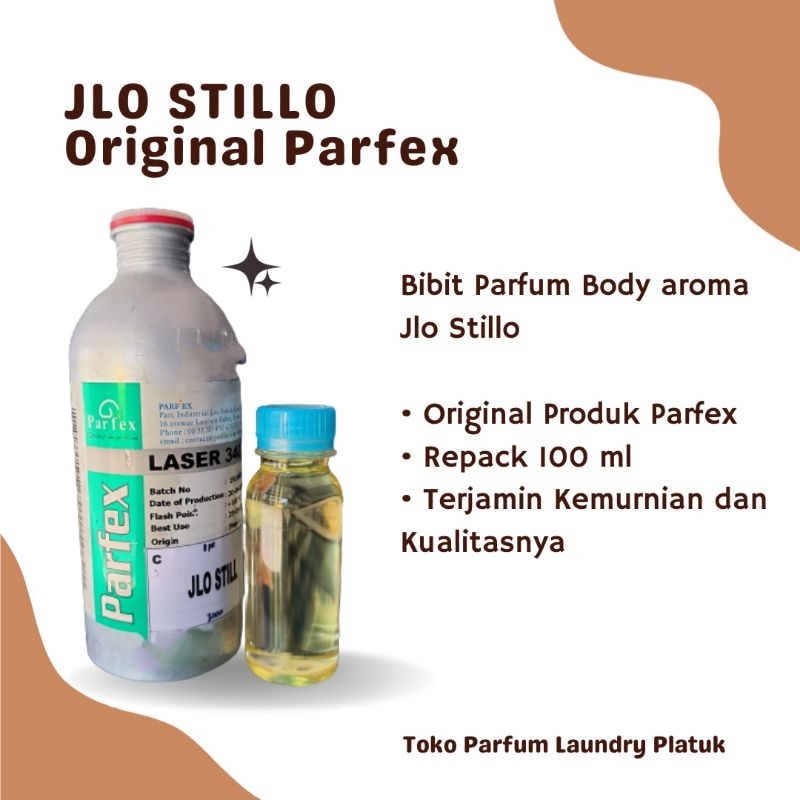 JLO STILLO Bibit Parfum Body Original Parfex Repack 100ml
