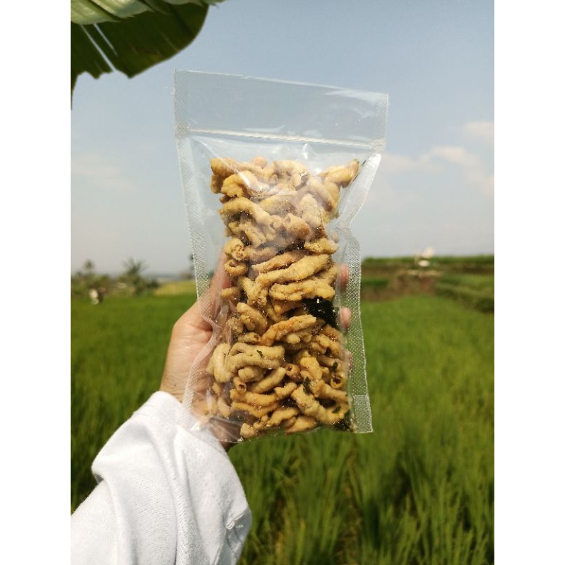 

Usus Ayam Crispy Ori daun jeruk 100 gram