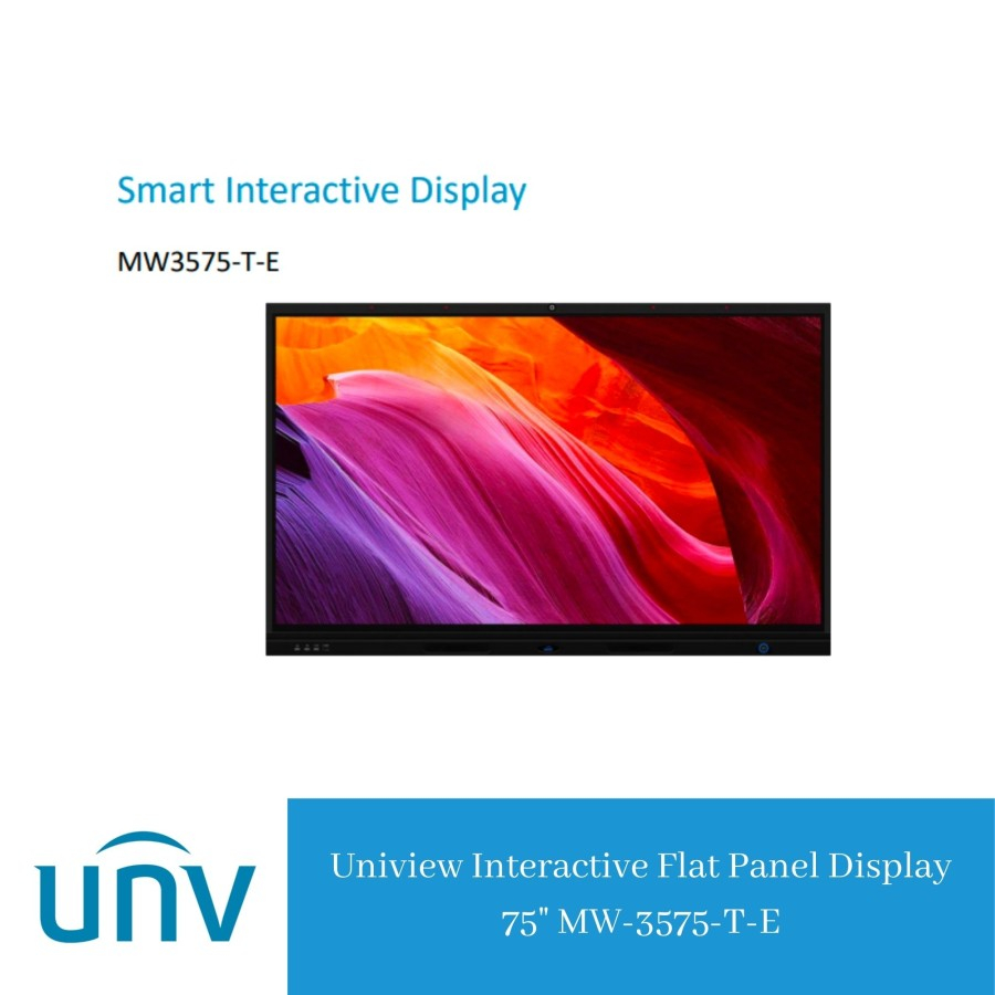 UNV Interactive Flat Panel Display 75" MW-3575-T-E
