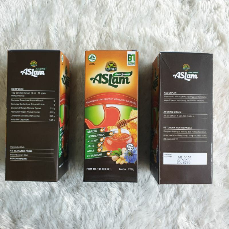 ASLAM | Madu Aslam | Madu Asam Lambung | Madu untuk Lambung