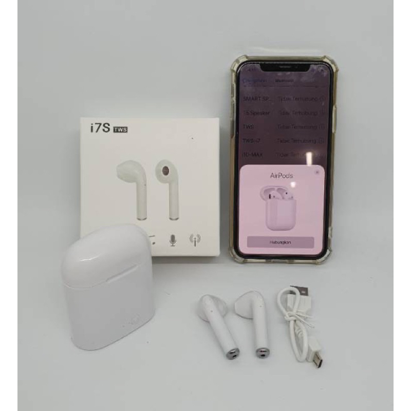 Headset bluetooth i7S Headsets tws Handsfree Bluetooth Headset wireless