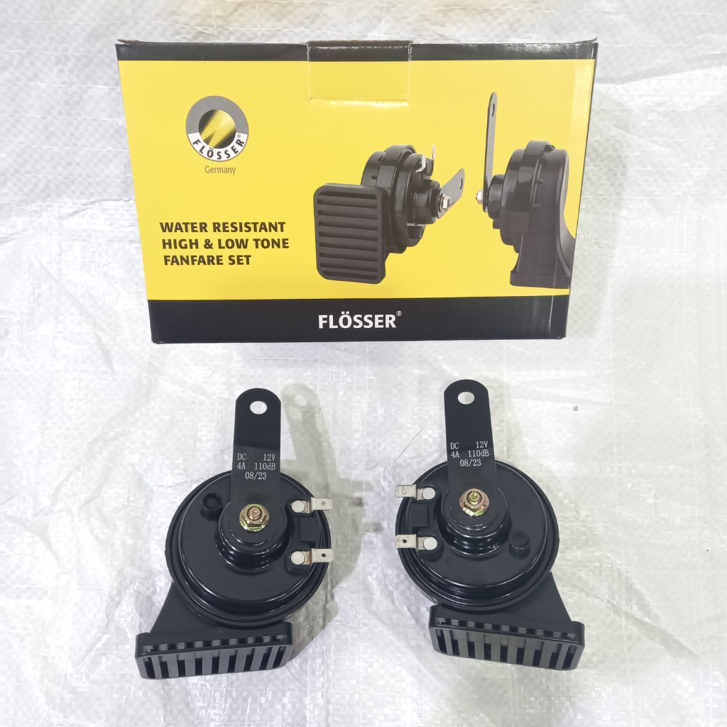 Klakson Flosser Tutup / Klakson Keong Flosser Waterproof