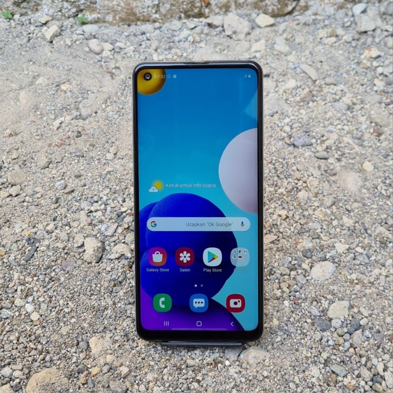 SAMSUNG GALAXY A21S RAM 6/128 SECOND SEKEN NORMAL SIAP PAKAI