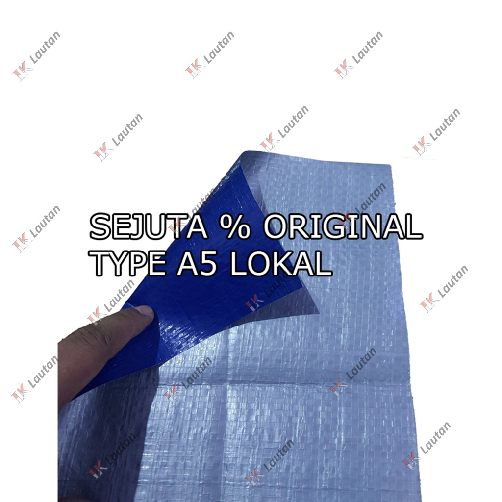 Terpal A5 Lokal 2,5x4  Meter Tebal Murah