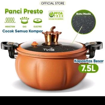 Obral murah panci presto ukuran besar kapasitas 7,5L