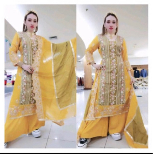 ready set celana selendang india premium