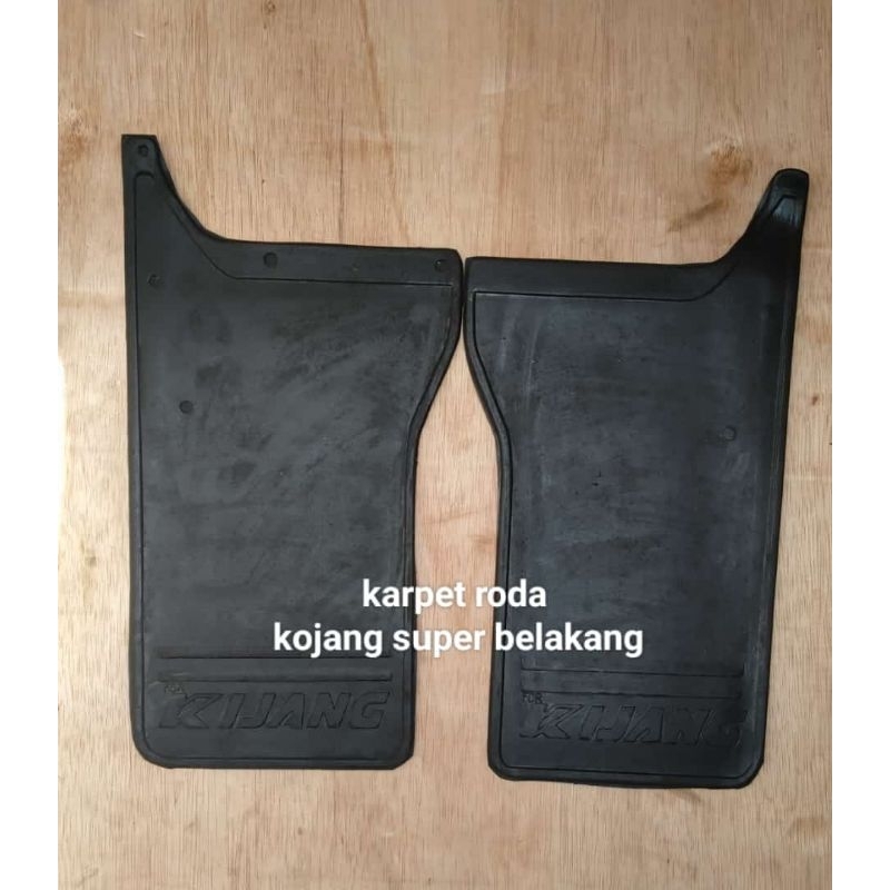 karpet lumpur kepet mudflap kijang super belakang