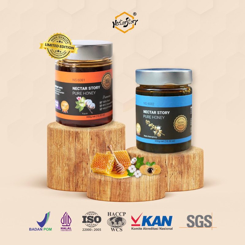

Nectar Story Pure Honey - Madu Murni Halal & BPOM