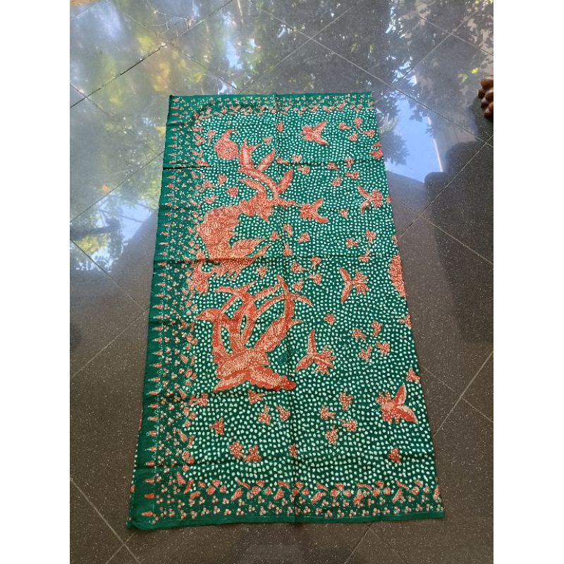 batik tulis lasem hijau kricakan mlatar l