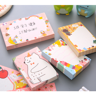 

SN03460 Kertas Memo Karakter Stationary / Sticky Notes Memo Animal / Memo Note
