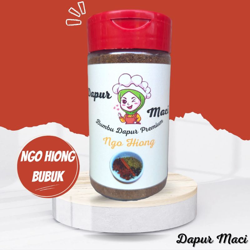 

Ngo Hiong / Chinese Five Spice - Bumbu Dapur Bubuk Botol 50 Gr - Dapur Maci