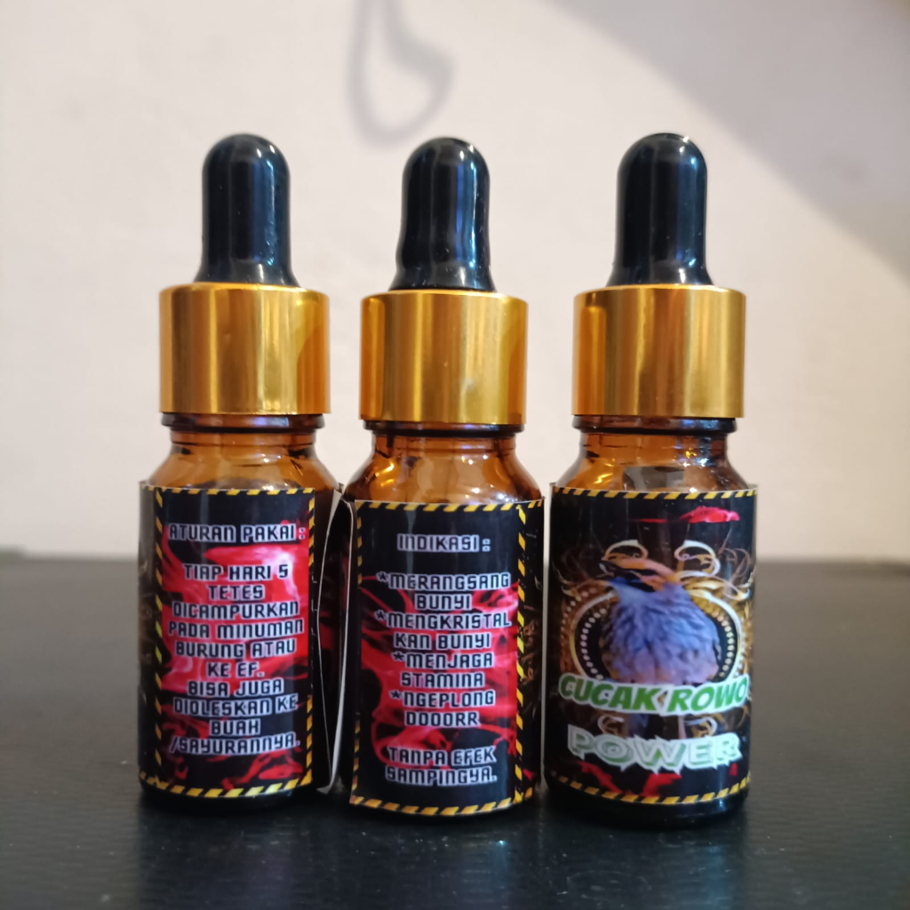 VITAMIN POWER CUCAK ROWO VITAMIN PENGGACOR INSTAN BURUNG CUCAK ROWO LOMBA