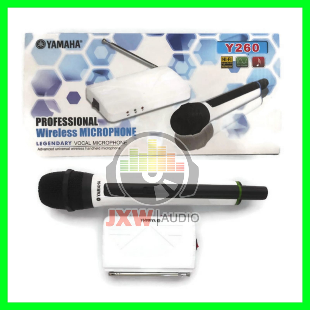 MIC YAMAHA Y260 / MIC SINGLE WIRELESS YAMAHA Y 260 / MICROPHONE SINGLE WIRELESS YAMAHA Y-260