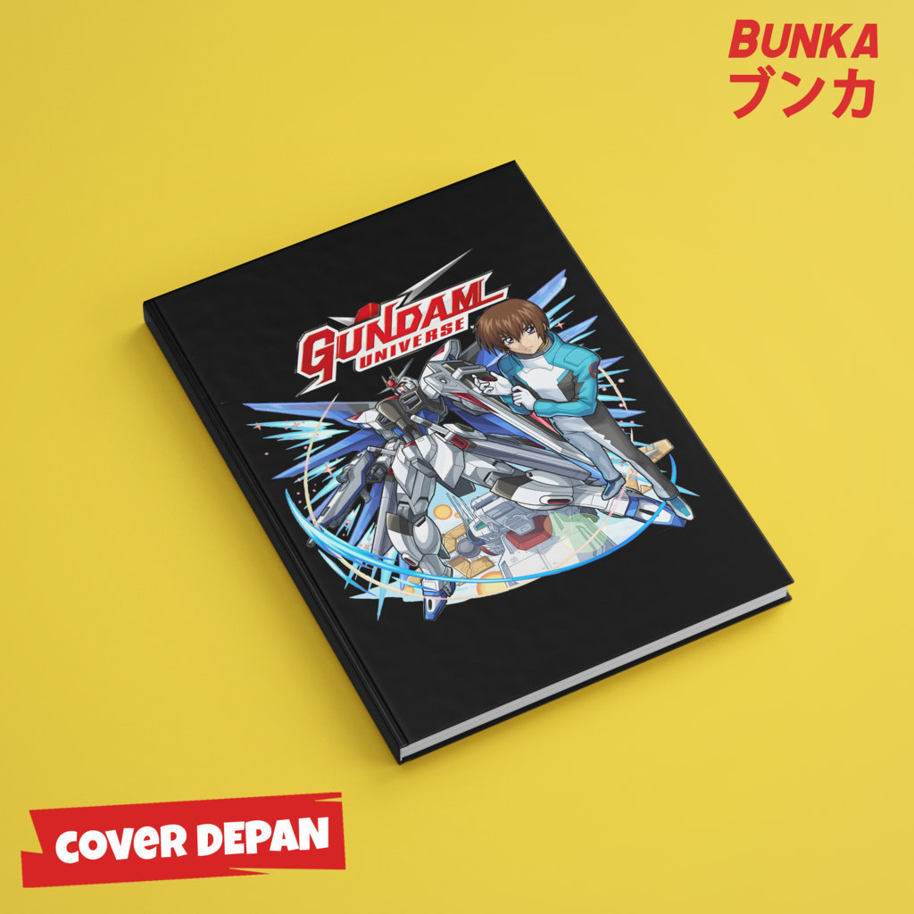 

Note Book Aesthetic Anime Gundam Kira Yamato Design Hardcover A5 Buku Tulis Catatan Notes Agenda Planner Jurnal vintage buku catatan story book kado anniversary valentine cowok cewek murah