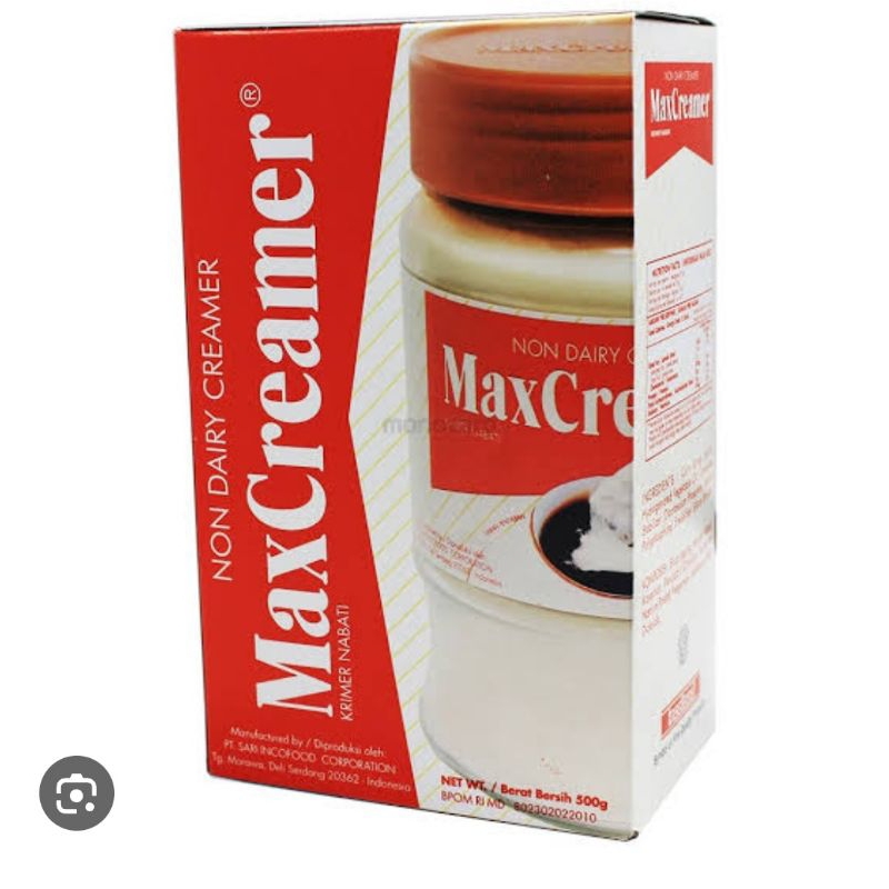 

max creamer 500 gram