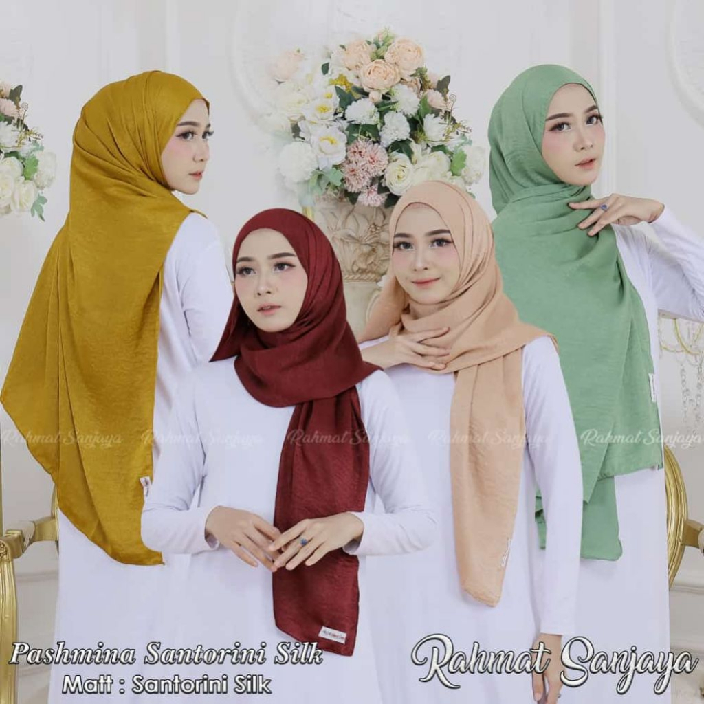 Pashmina Silk Santorini / Pashmina Silk Velvet / Pashmina Santorini