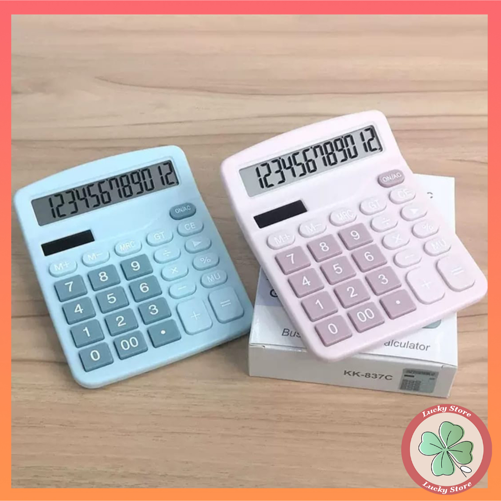 

Kalkulator 837 - 12 Digit - Solar Energy Check Calculator Dagang / kakulator Mini Kalkulator Meja Kasir Kantor GROSIR MURAHH
