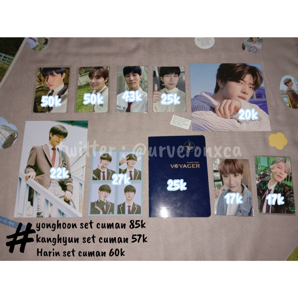 Jual Photocard Onewe Yonghoon Kanghyun Harin Dongmyeong Cya Giuk Voyager Timeless Still here WTS ONE