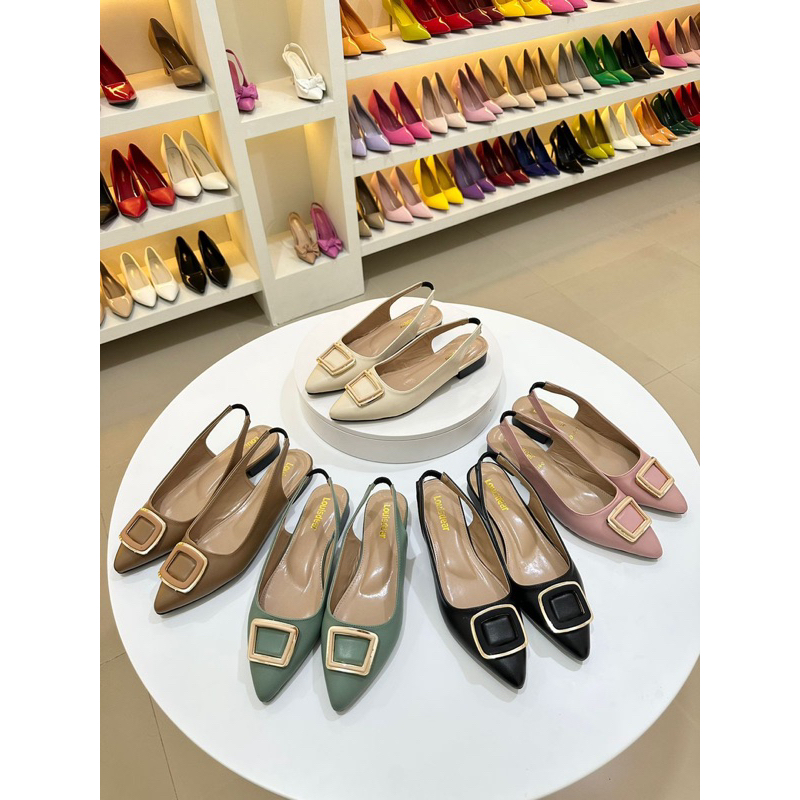 Medan - Sepatu Pansus wanita bahan dove 2 cm