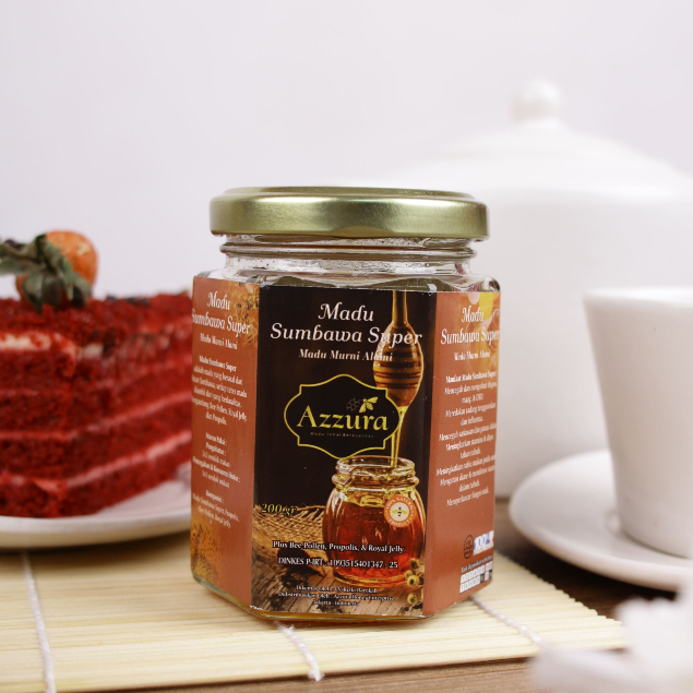

Madu Sumbawa Super Madu Kesehatan Original 100% Madu Azzura 200 Gram