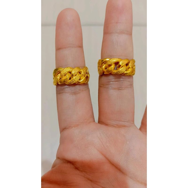 Cincin Rantai Lapis Emas99