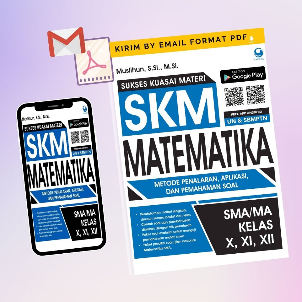 SKM (Sukses Kuasai Materi) Matematika SMA Kelas X, XI, XII