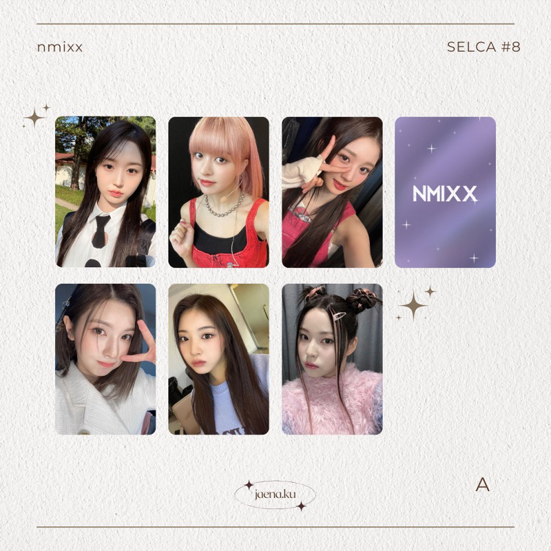[NMIXX] PHOTOCARD SELCA 8 NMIXX