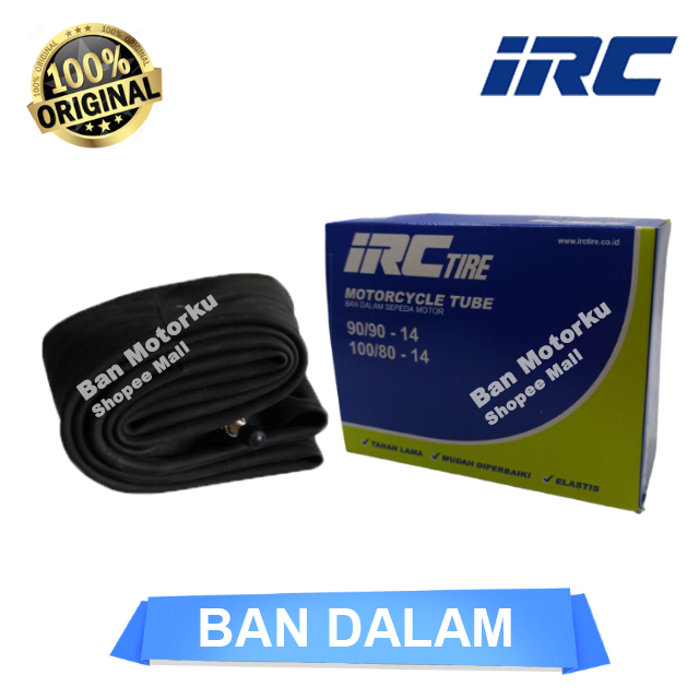 IRC Motorcycle Tube 90/90-14 , 100/80-14 Ban Dalam Motor Ring 14