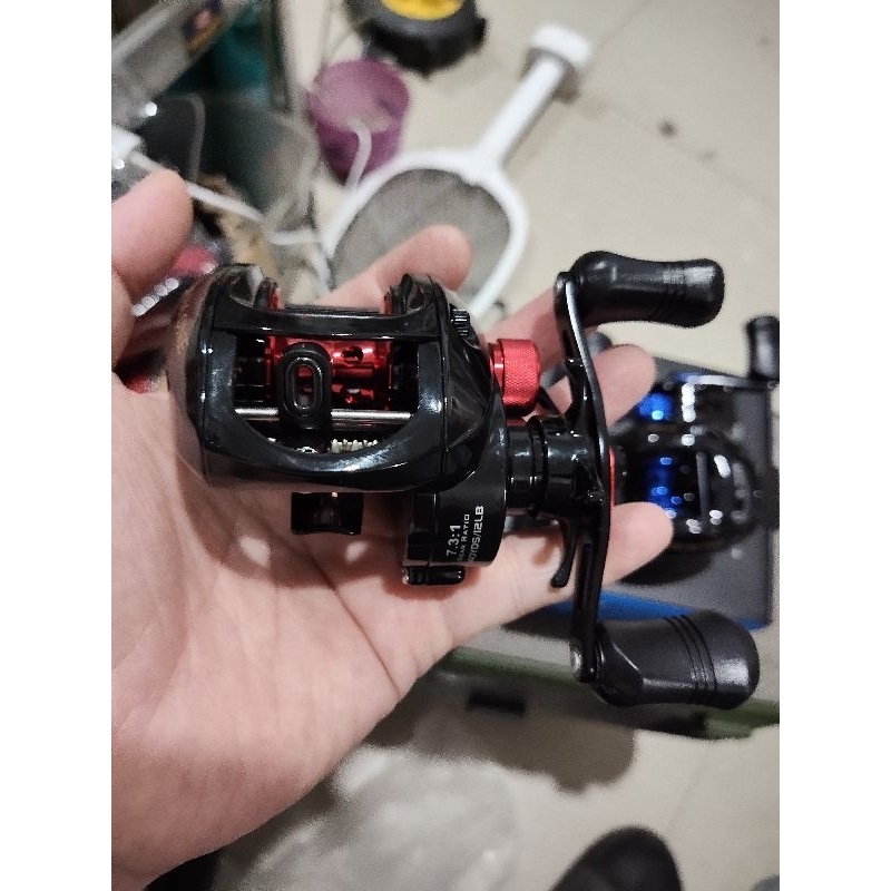 reel bc ryobi num one cb 200 L left hand pancing baitcasting bc