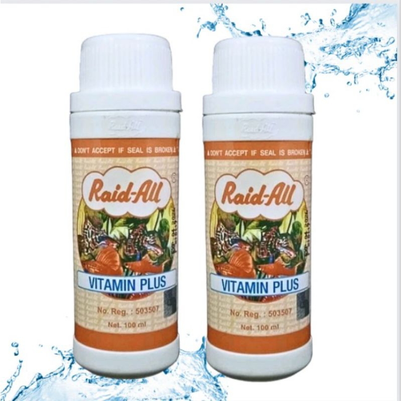 Obat Ikan RAID ALL VITAMIN PLUS 100ML