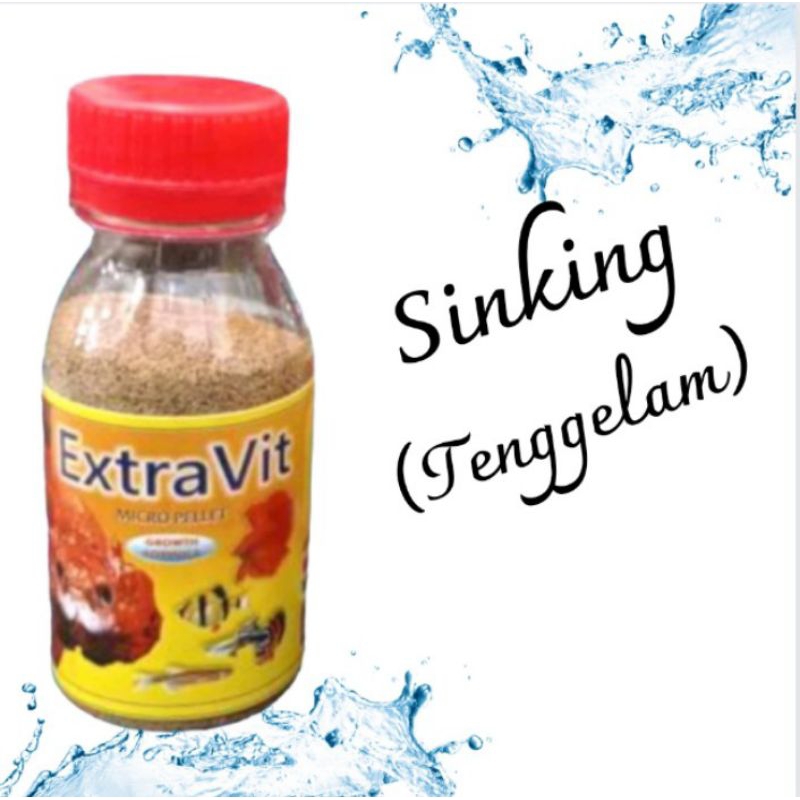 Makanan Ikan Extravit Pakan Ikan Micropellet 55gr