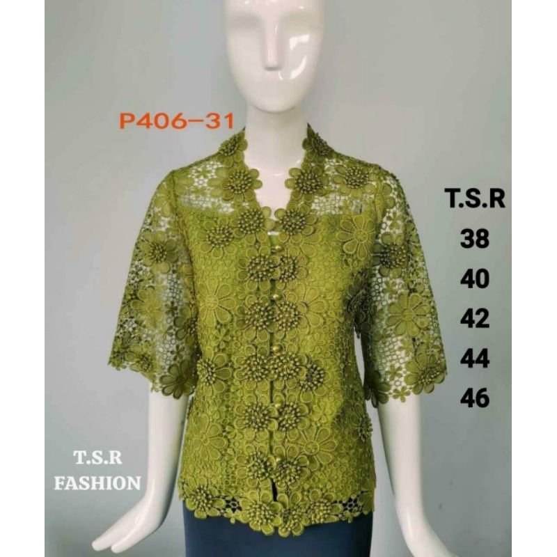 Atasan Blouse Pink Butik Import Original Bangkok Atasan Pesat Wanita Atasan Kondangan