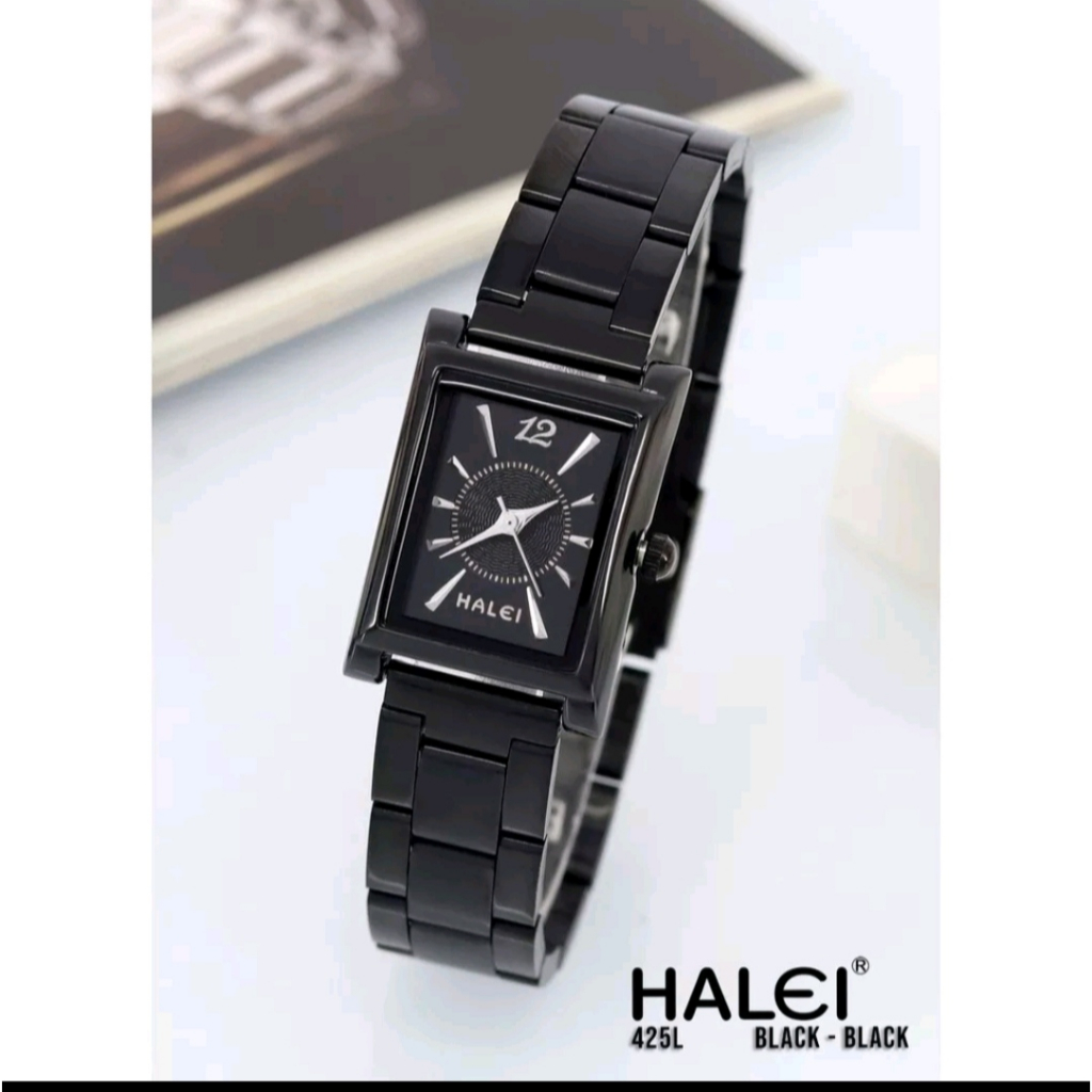 [BATAM]JAM TANGAN HALEI WANITA 425 STAINLESS STEEL TAHAN AIR BISA BERENANG