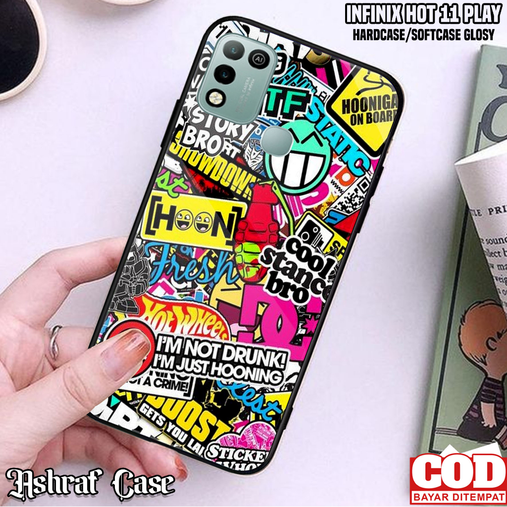 Case Infinix Hot 11 Play - Casing Infinix Hot 11 Play Terbaru ( GRAFF ) Silikon Hp Infinix Hot 11 Pl