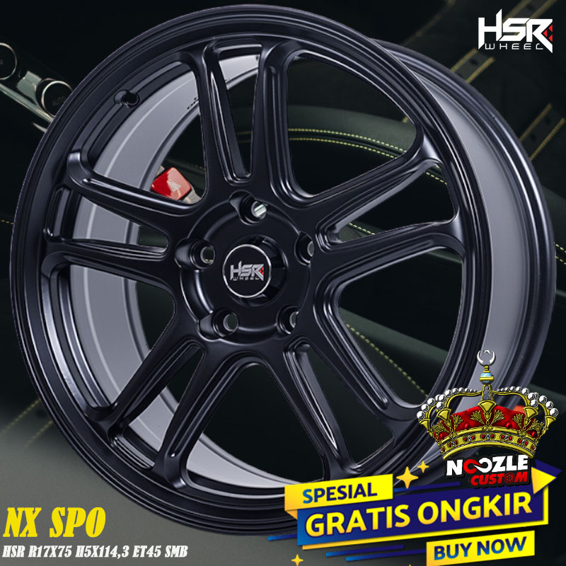 Velg Mobil Ring 17 Baut 5 Pelek Mobil BRV HRV R17 Harga Special HSR