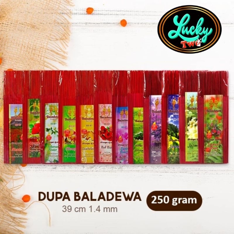 Dupa/Hio Sembahyang Wangi Harum Baladewa Merah 250 Gram
