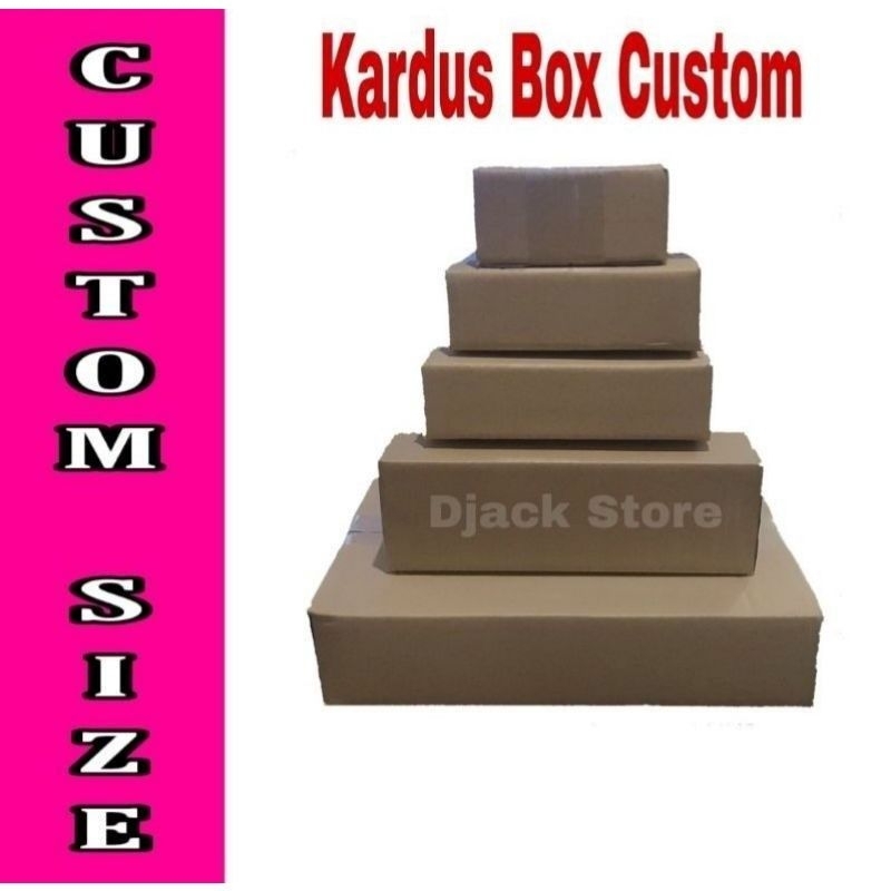

Custom Kardus Box 15x12x7 cm