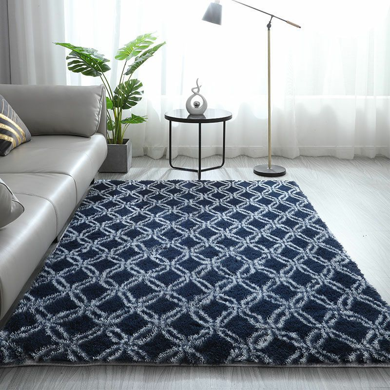 Karpet Bulu Ombre & Motif Warna Uk 200 x 120cm/Karpet Bulu Lantai Anti Slip