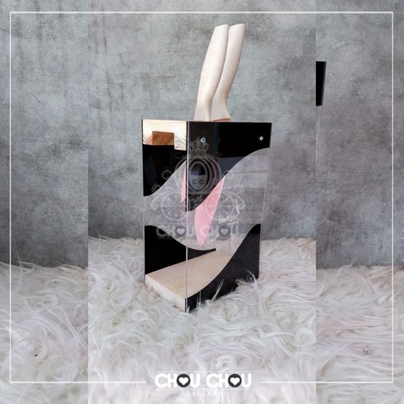 Tempat Pisau/Aesthetic Knife Holder/Box Pisau