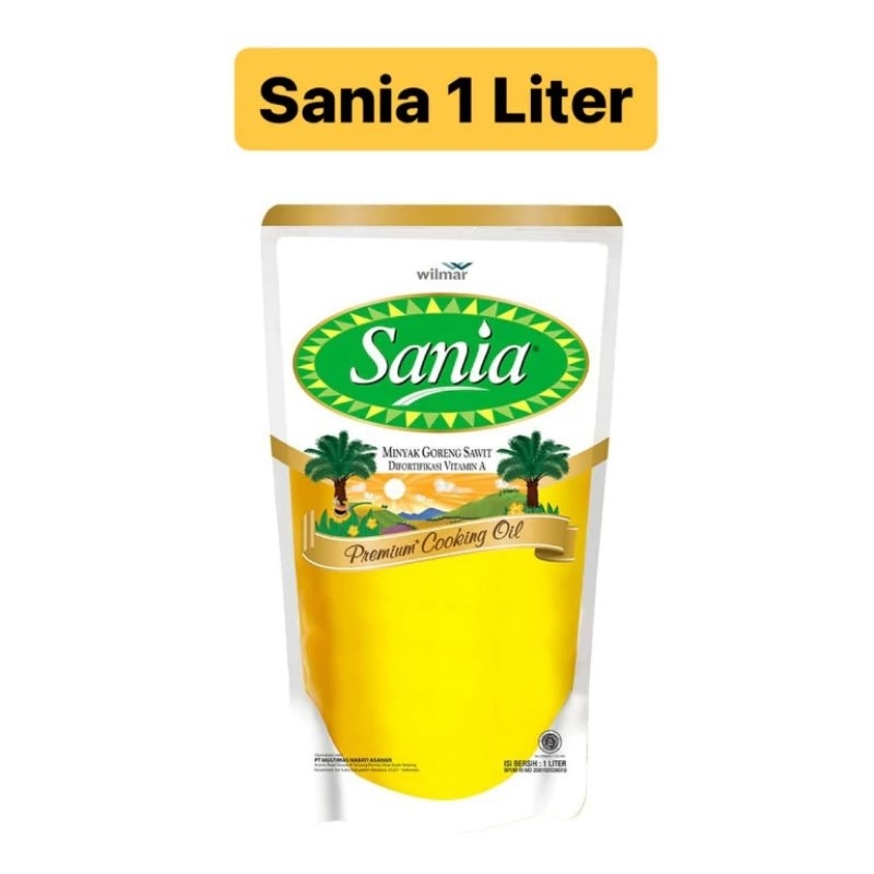 

Sania Minyak Goreng 1 Liter Kemasan Pouch Promo Live