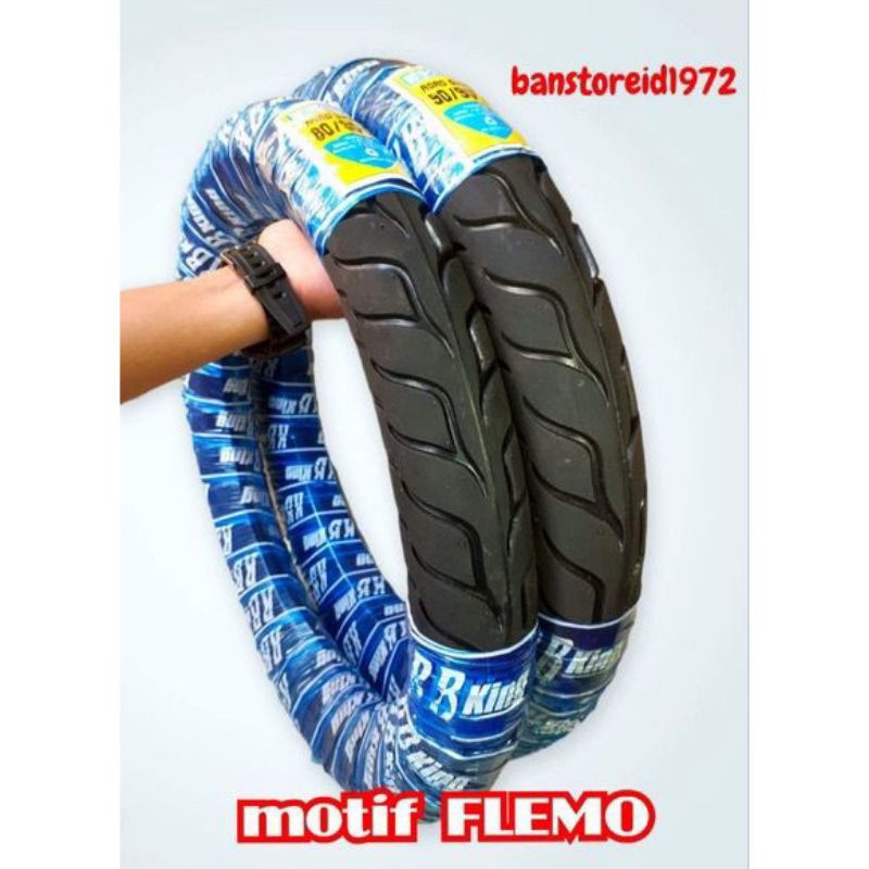 Promo Ban Metik Motif Flemo Ukuran 80/90-14 & 90/90-14 Cocok untuk semua motor vario mio Beat fino d